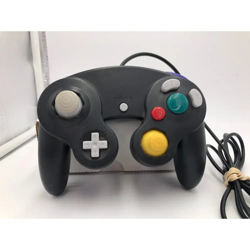 Replacement Black Controller For GameCube 2012 - TESTED/Working